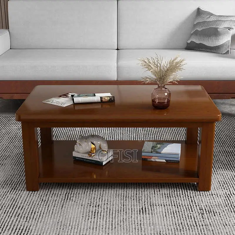 Coffee Table; Mahogany Executive Coffee Table