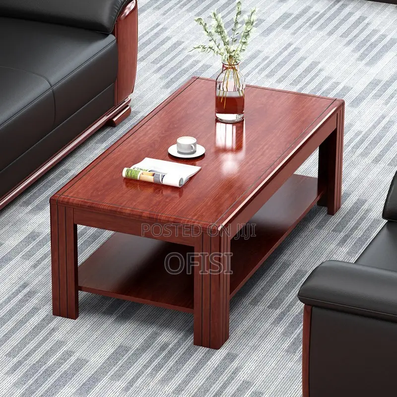 Coffee Table; Mahogany Executive Coffee Table