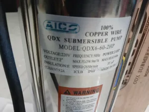 Aico Submersible 2"Water Pump