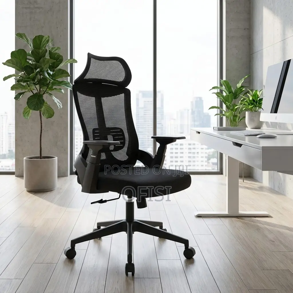 Office Chair; Lama Orthopedic Mesh Office Chair