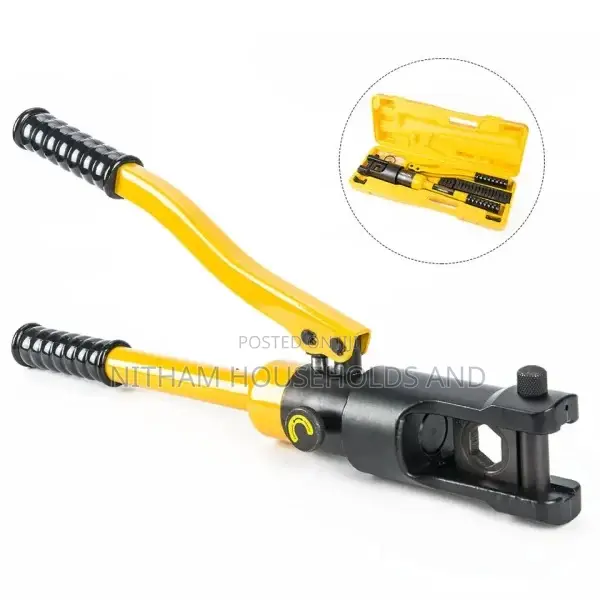 Solar Hydraulic Crimping Tool for Battery Terminal Lugs