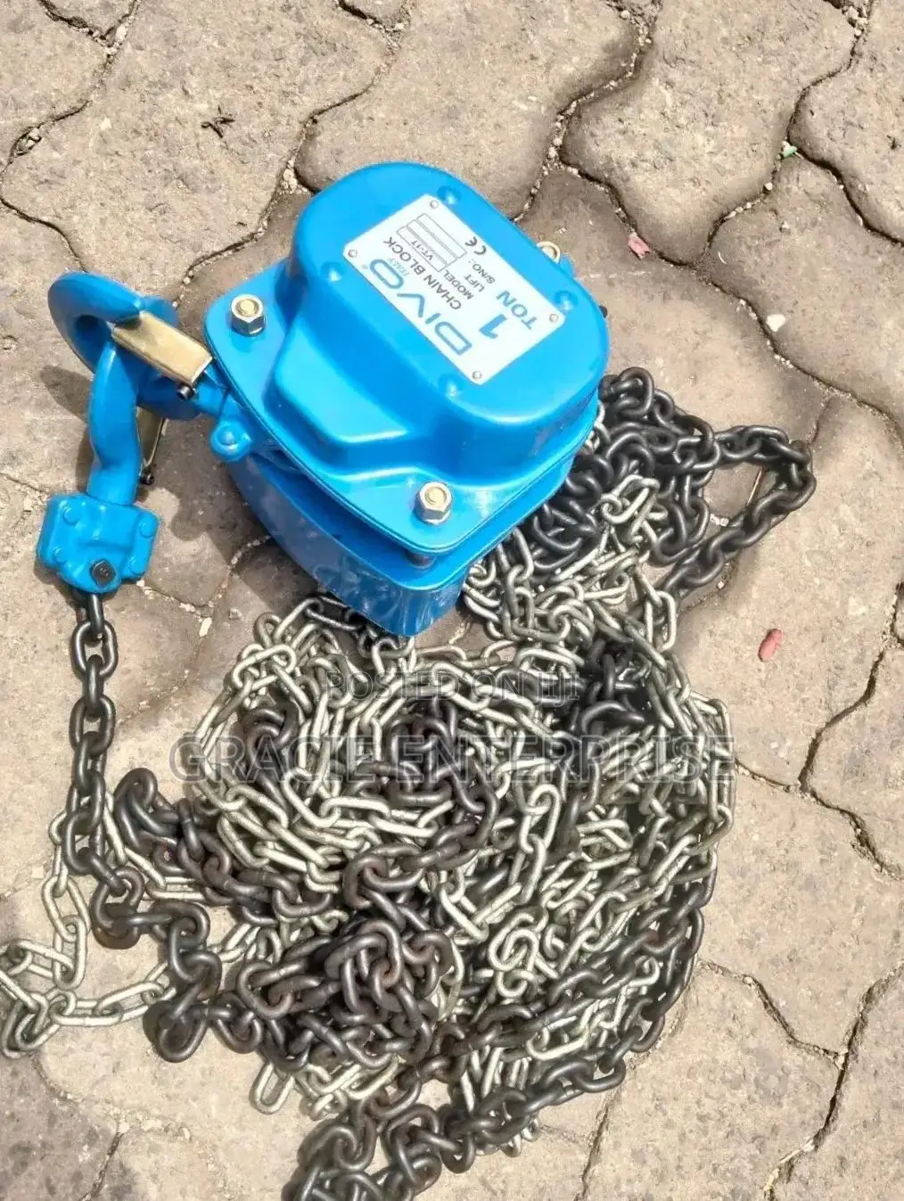 Manual Chain Block 1ton By 6m