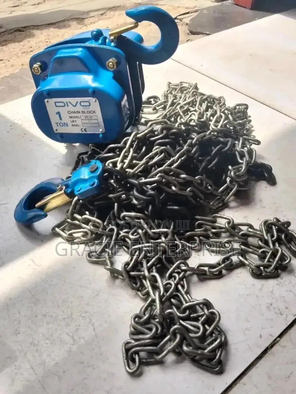 Manual Chain Block 1ton By 6m