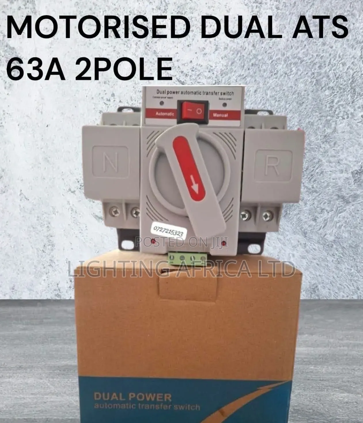 63a Automatic Change Over Switch