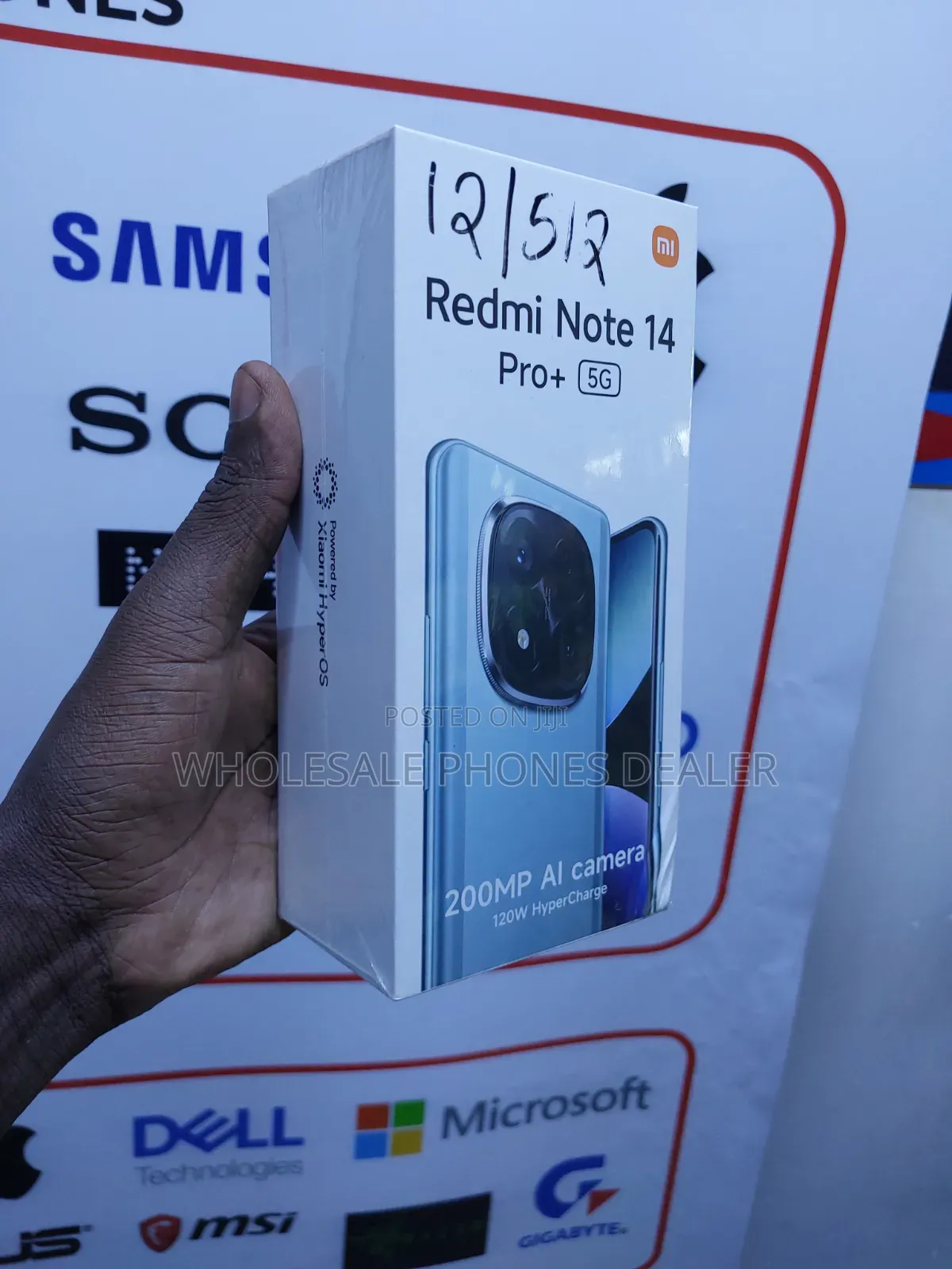 New Xiaomi Redmi Note 14 Pro+ 5G 512 GB Red