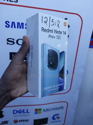 New Xiaomi Redmi Note 14 Pro+ 5G 512 GB Red
