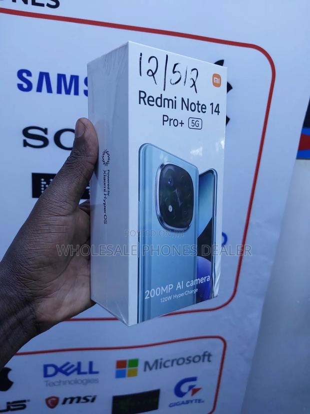New Xiaomi Redmi Note 14 Pro+ 5G 512 GB Red - thumbnail 3