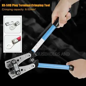 Solar Manual Crimping Tool for Battery Terminal Cable Lugs