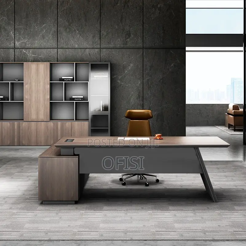 Office Desk; 1800mm Executive L-Shaped Table
