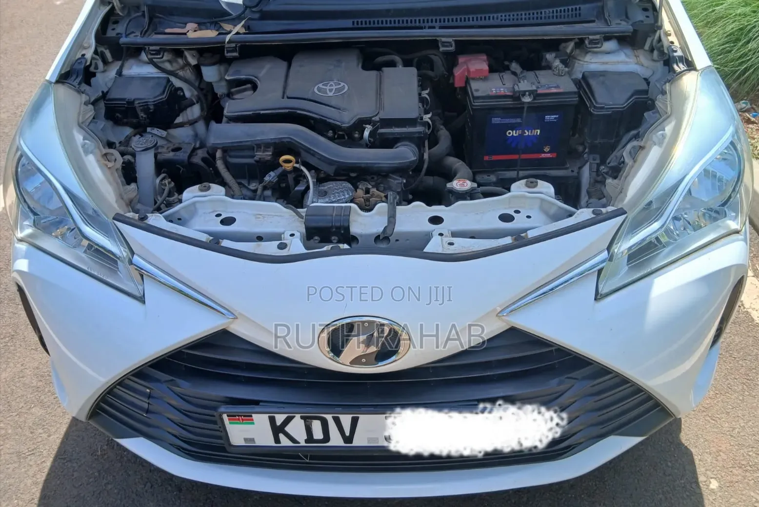 Toyota Vitz 2019 White