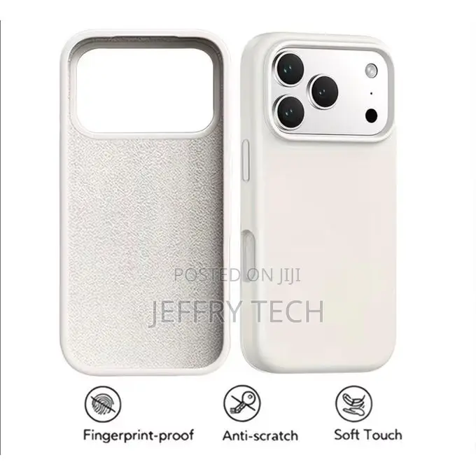 iPhone 17 Pro Max 17 Pro Silicone Phone Case Pouch With Camera Pr