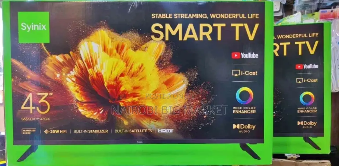 Syinix 43inches Smart Tv