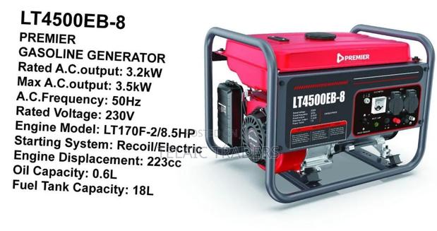 Lt4500eb-8 Premier Gasoline Generator 18l - thumbnail 2