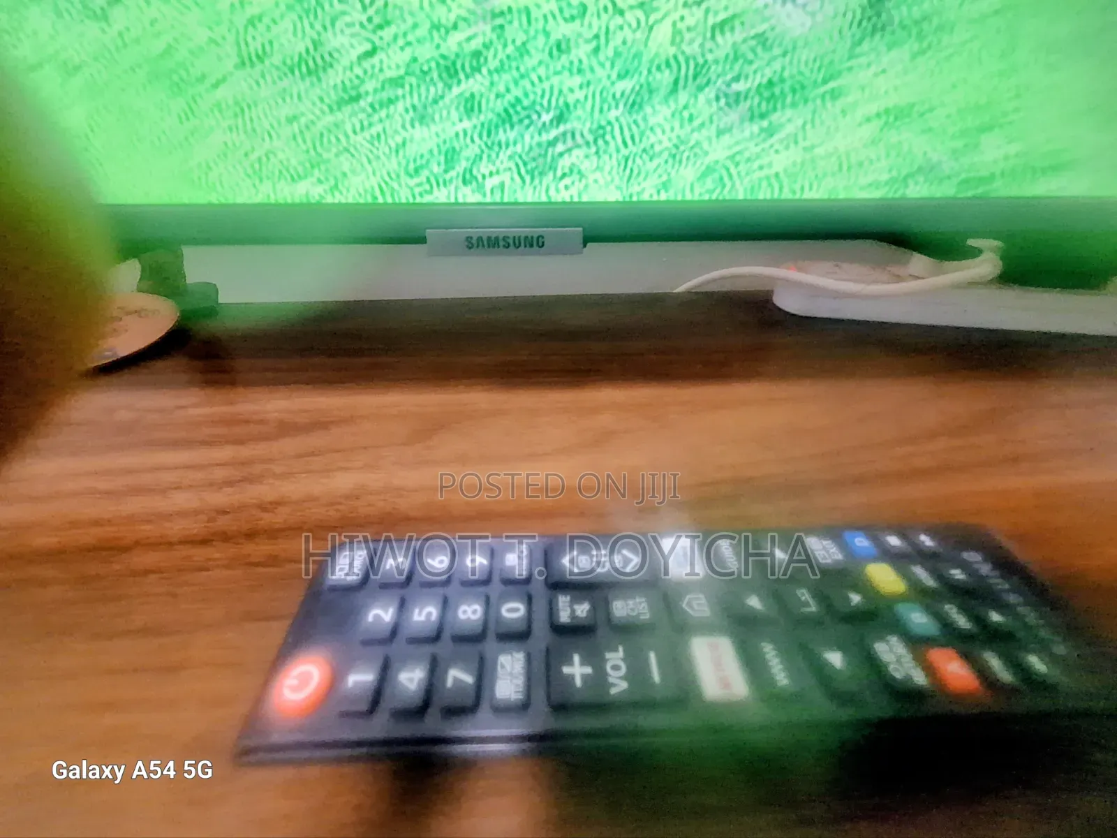 Samsung 55”inches Au7000 Crystal Uhd Smart TV