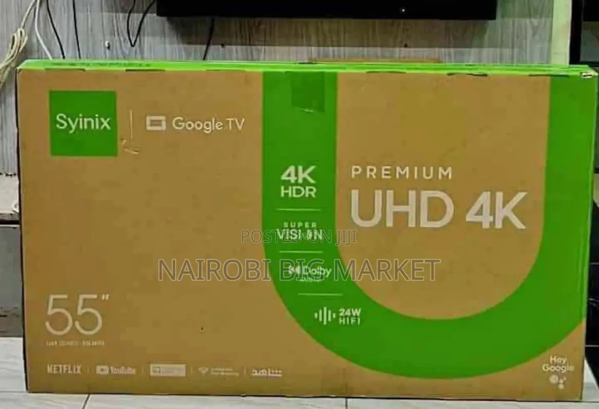 Synix 55 Inches Google Tv