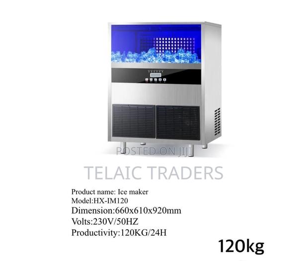 120kgs Ice Cube Maker Industrial Machine - thumbnail 2