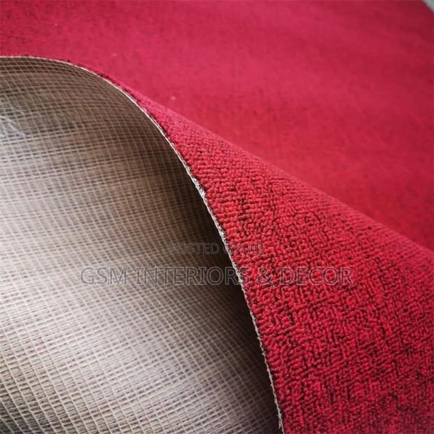 Red Wine Wall to Wall Office Carpets Visco - main view