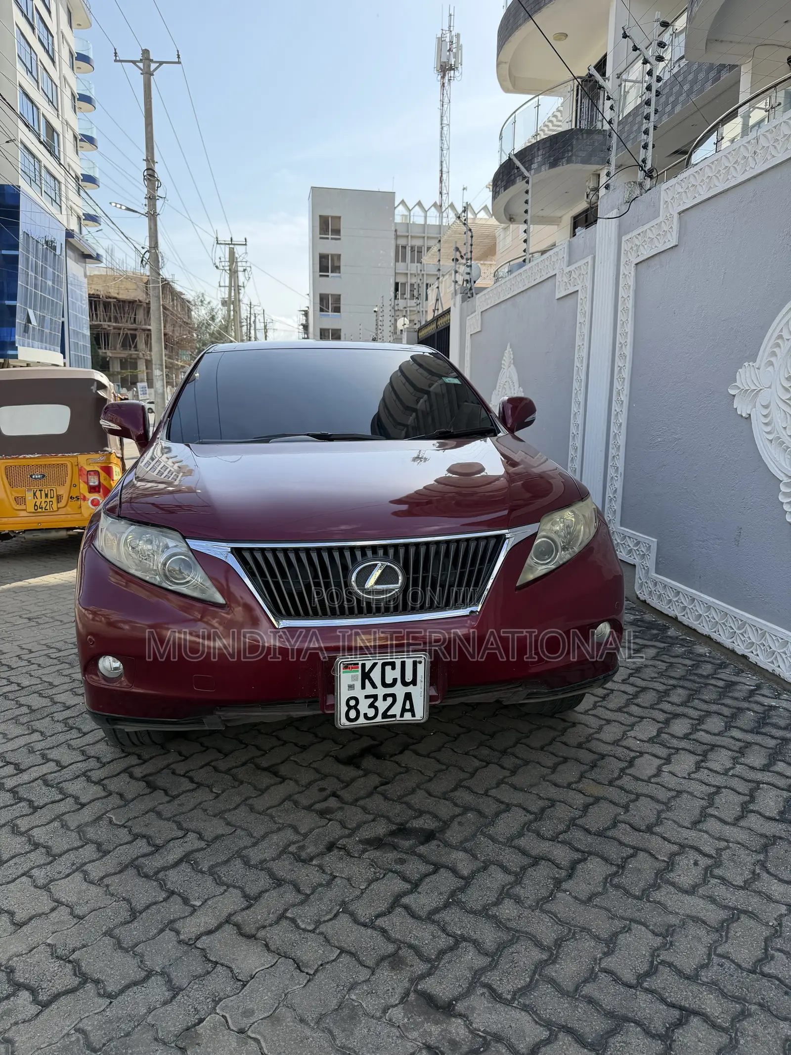 Lexus RX 270 2012 Red