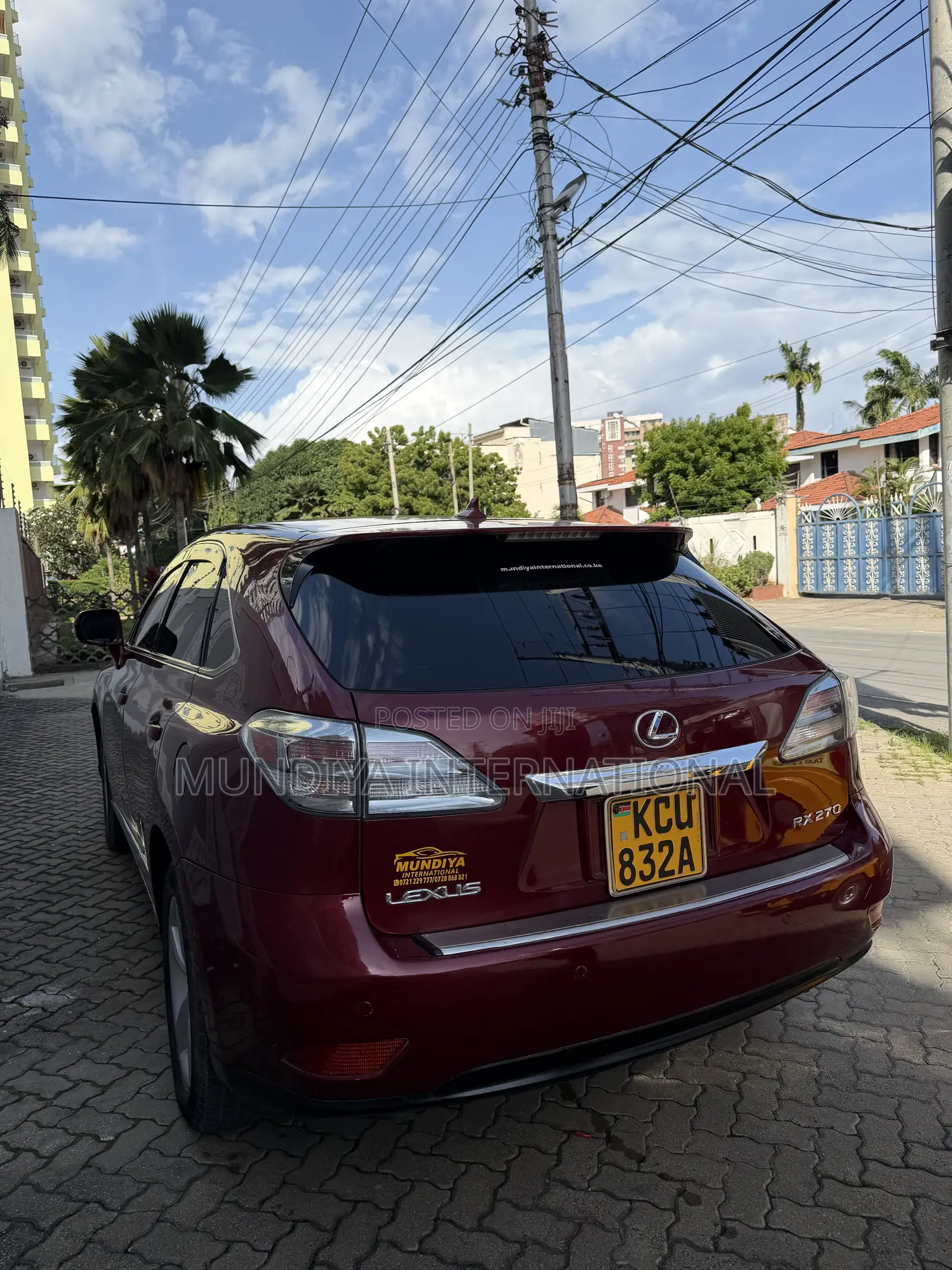 Lexus RX 270 2012 Red