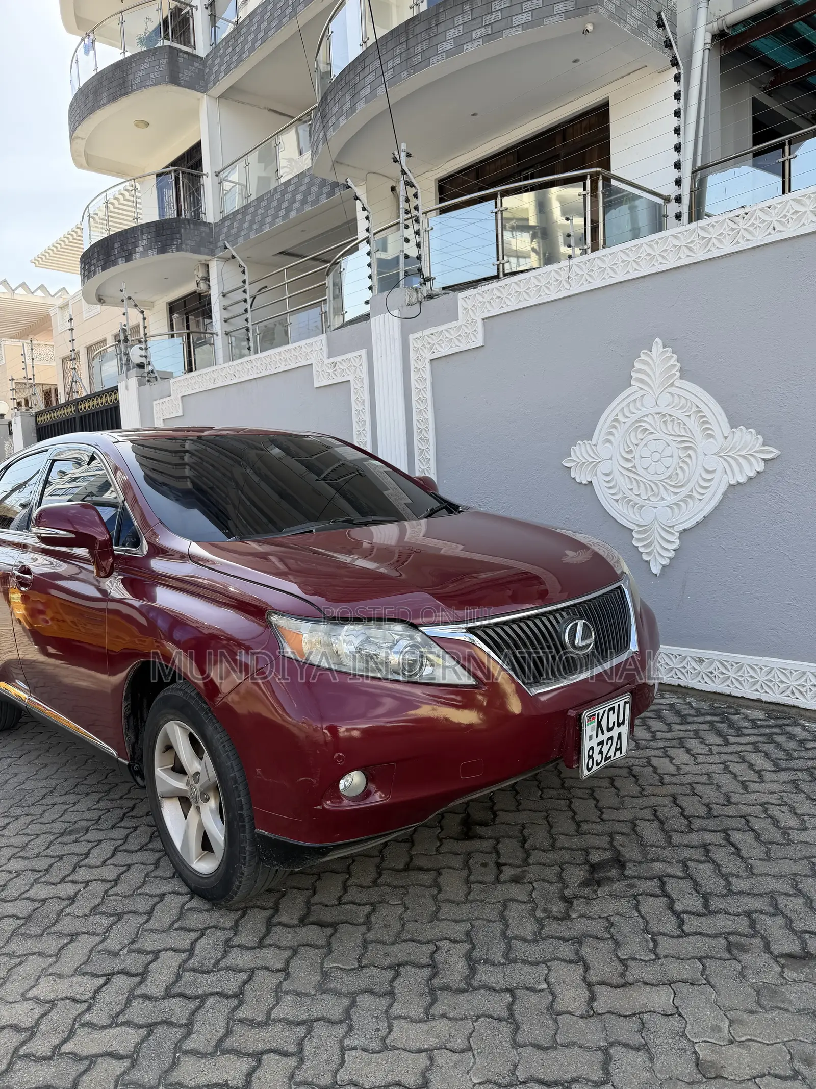 Lexus RX 270 2012 Red
