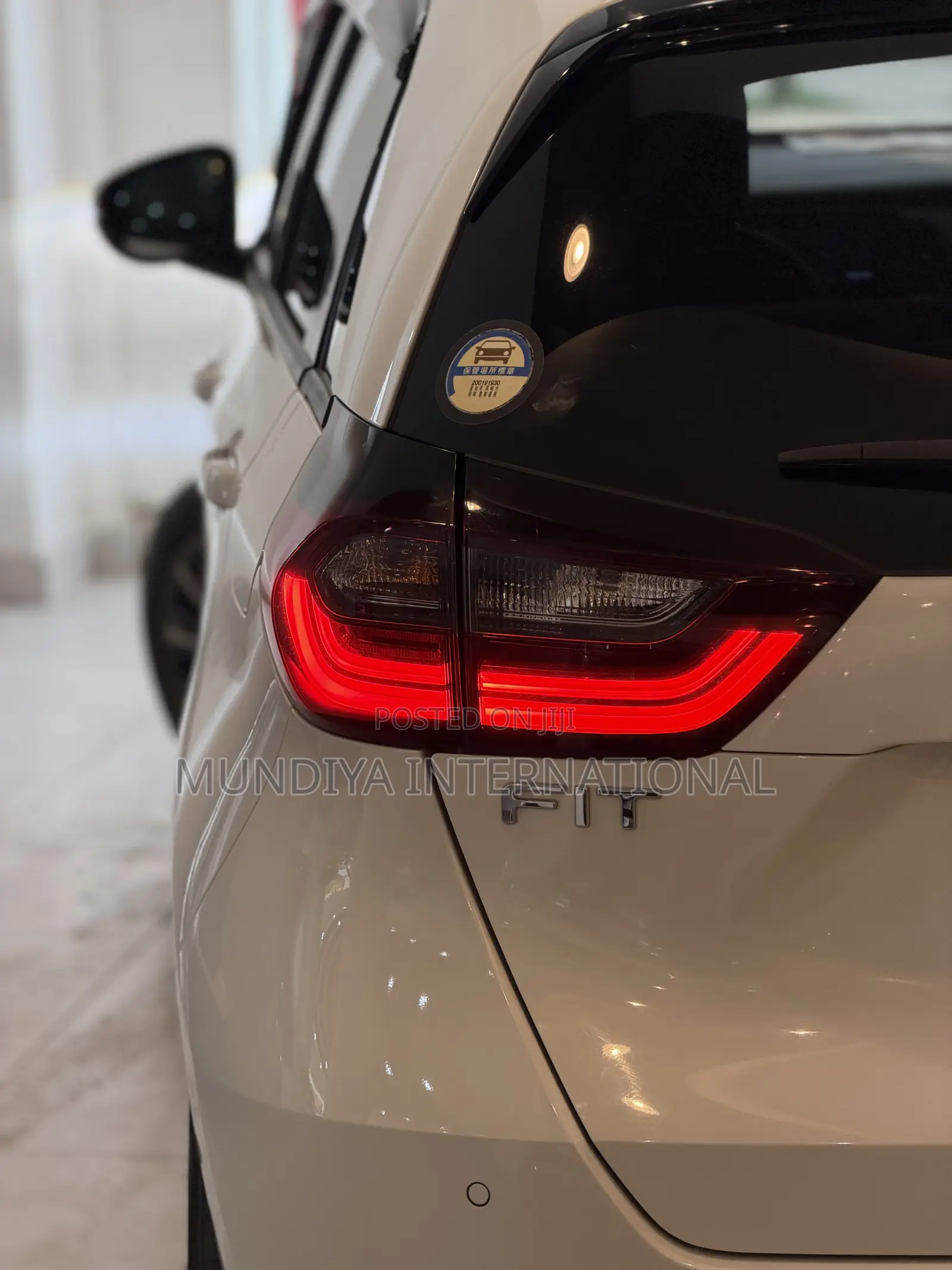 Honda Fit Sport 2020 White