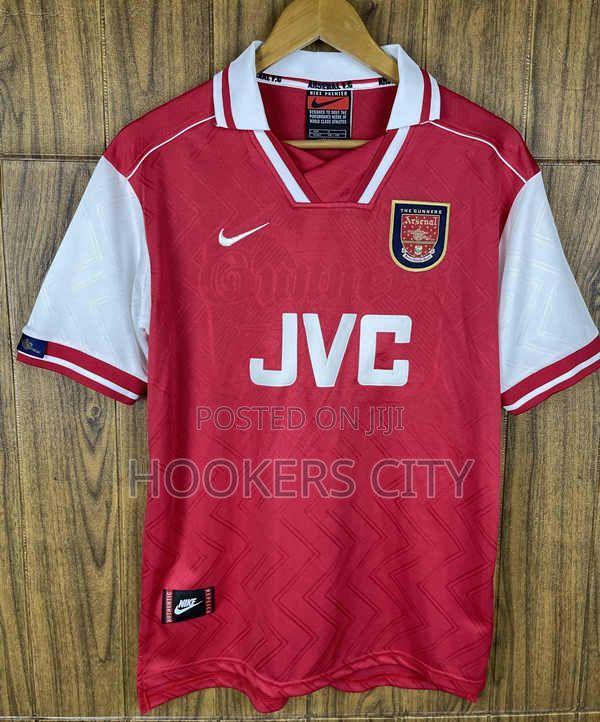 Retro Version 96-97 Arsenal Home Red - thumbnail 2