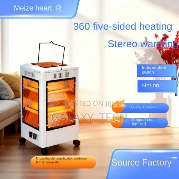5 Sided Room Heater 360° Heating - thumbnail 3