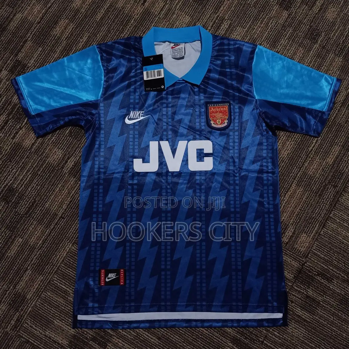 Arsenal 1998-99 Nike JVC Jersey
