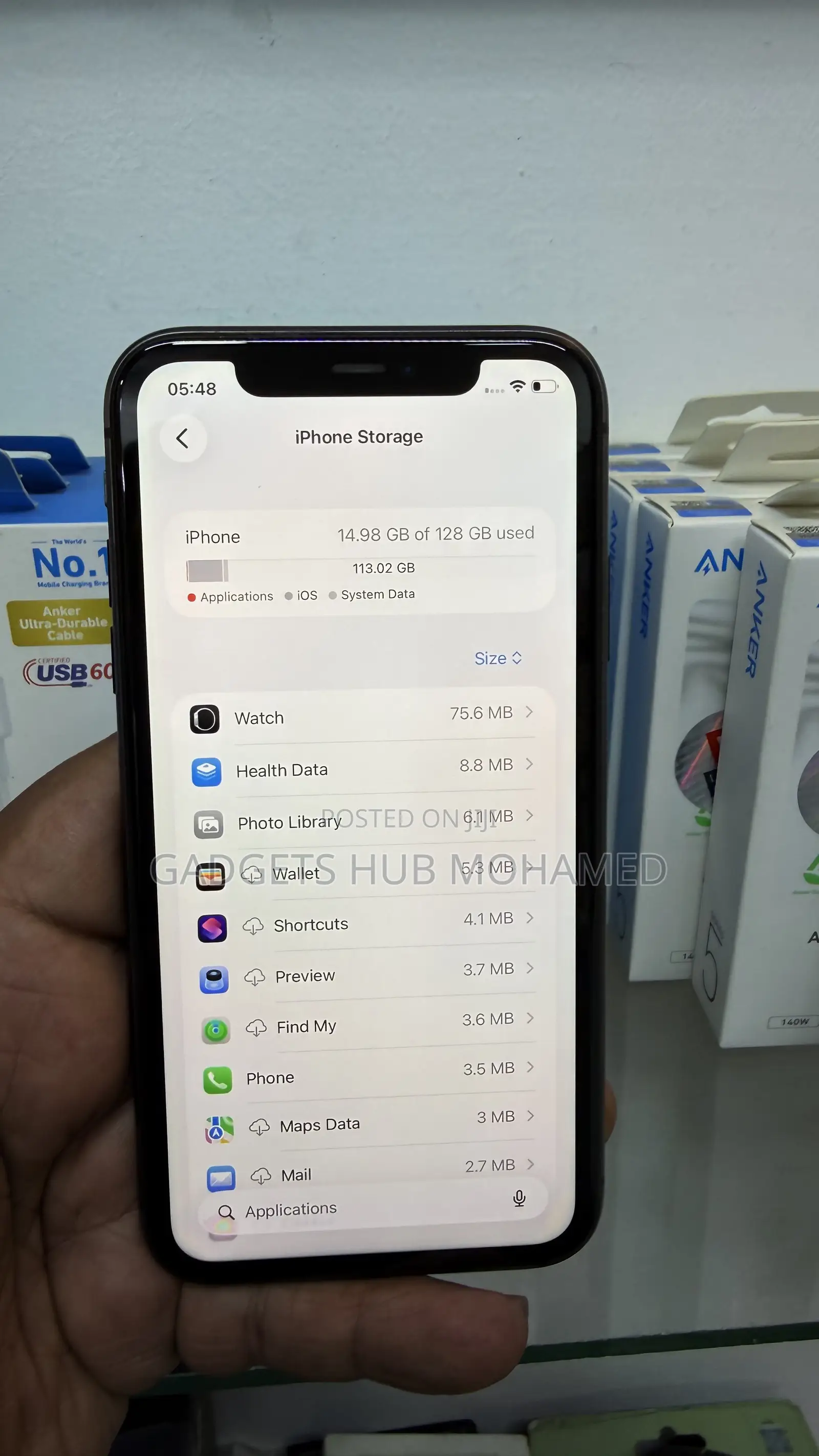 Apple iPhone 11 128 GB Black