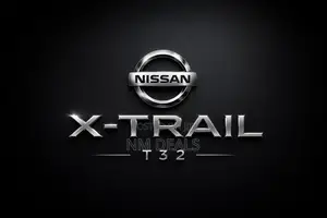 Nissan X-Trail T32 Black Boot Tailgate