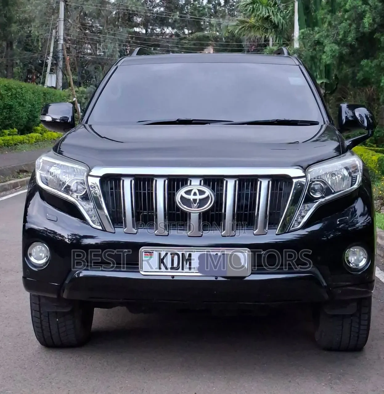 Toyota Land Cruiser Prado 2017 Black