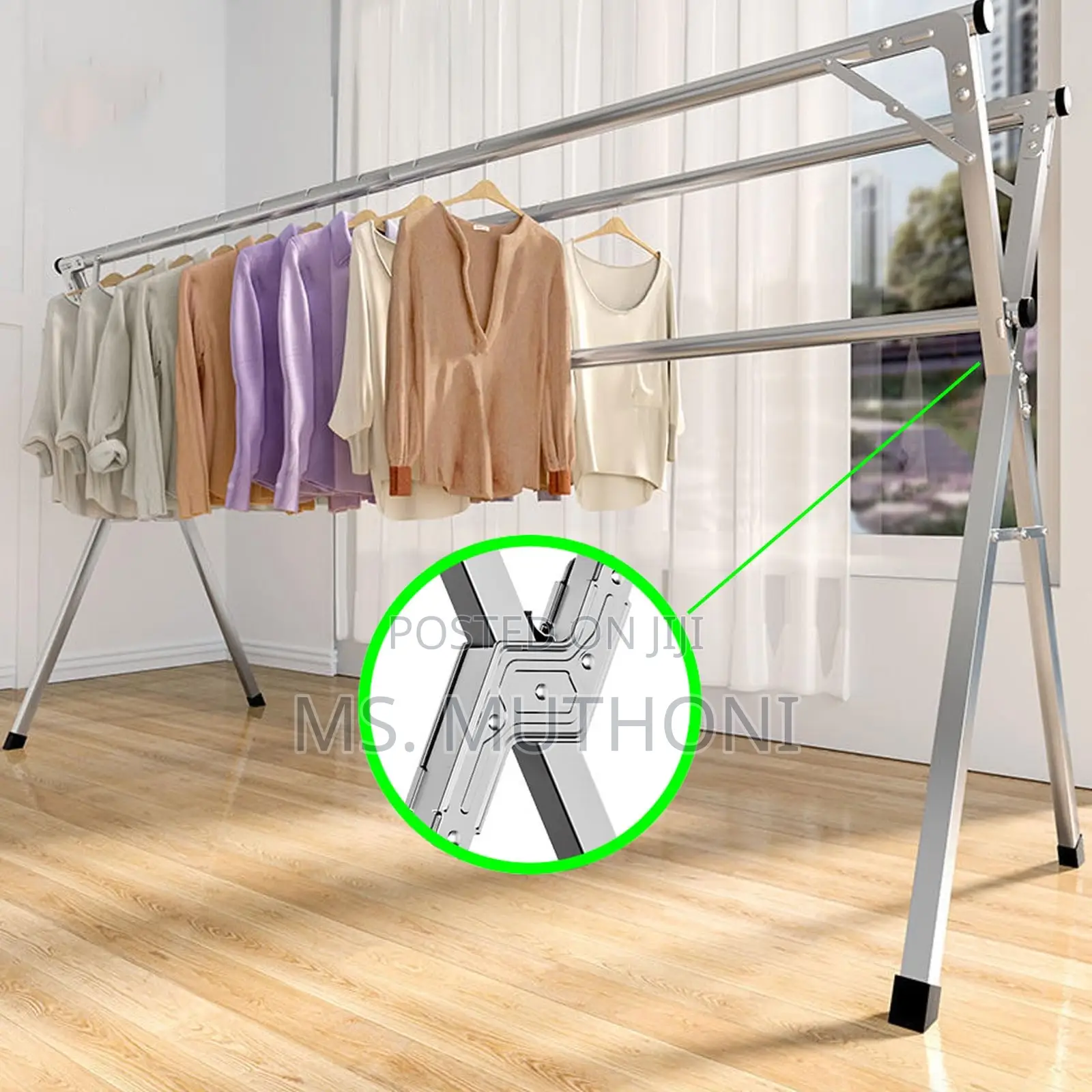 Stainless Steel Laundry Drying Rack For Indoor Outdoor