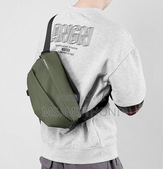 Water Resistant Finish Crossbody Sling Bag - thumbnail 2