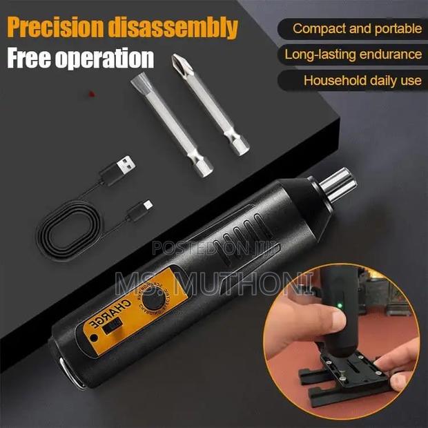 Cordless Electric Screwdriver Set - thumbnail 3