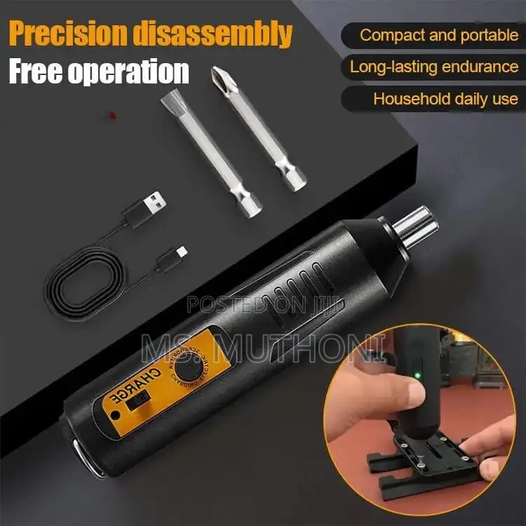 Cordless Electric Screwdriver Set