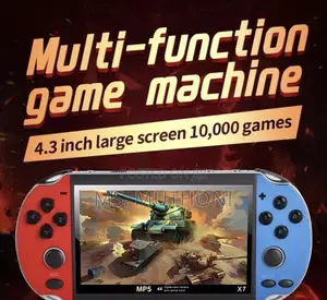 Generic X7 Plus Handheld Game Console Featuring a 5.1-Inch Hd Screen