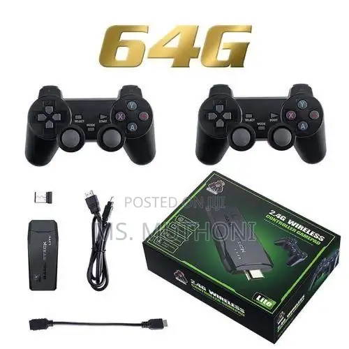 M8 Game Stick Lite Retro Gaming Console With 64gb of Storage