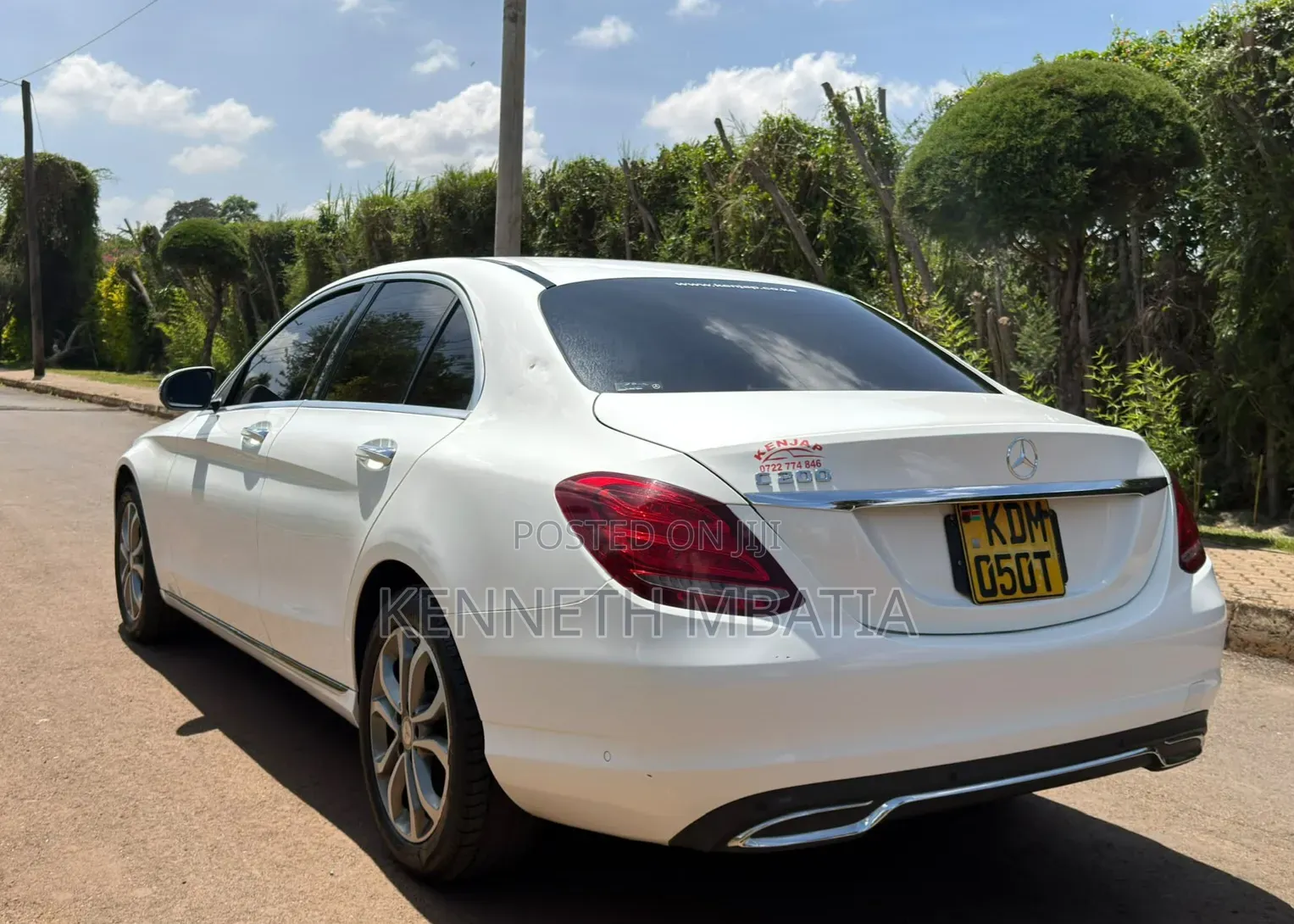 Mercedes-Benz C200 2016 White