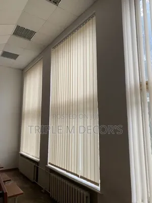 Office Quality Vertical Curtain Blinds