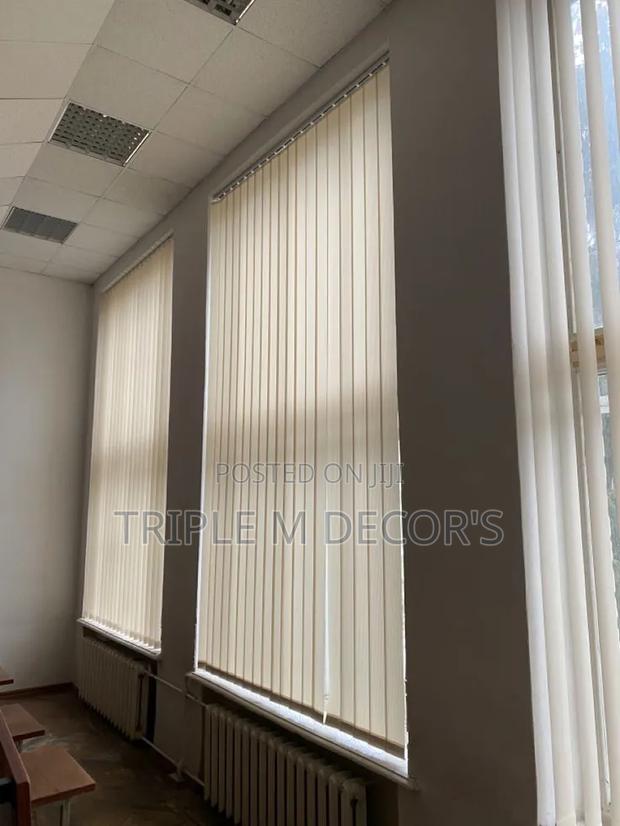 Office Quality Vertical Curtain Blinds - thumbnail 2