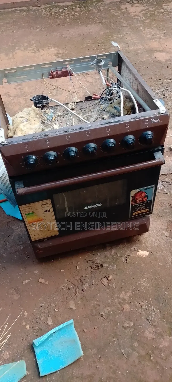 Electric and Gas Cooker