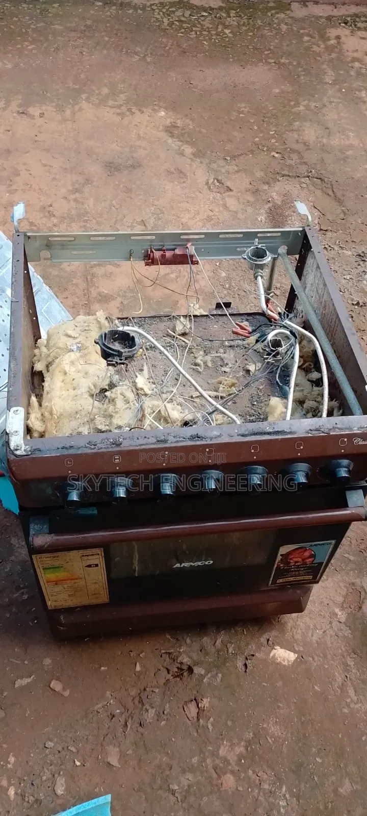 Electric and Gas Cooker