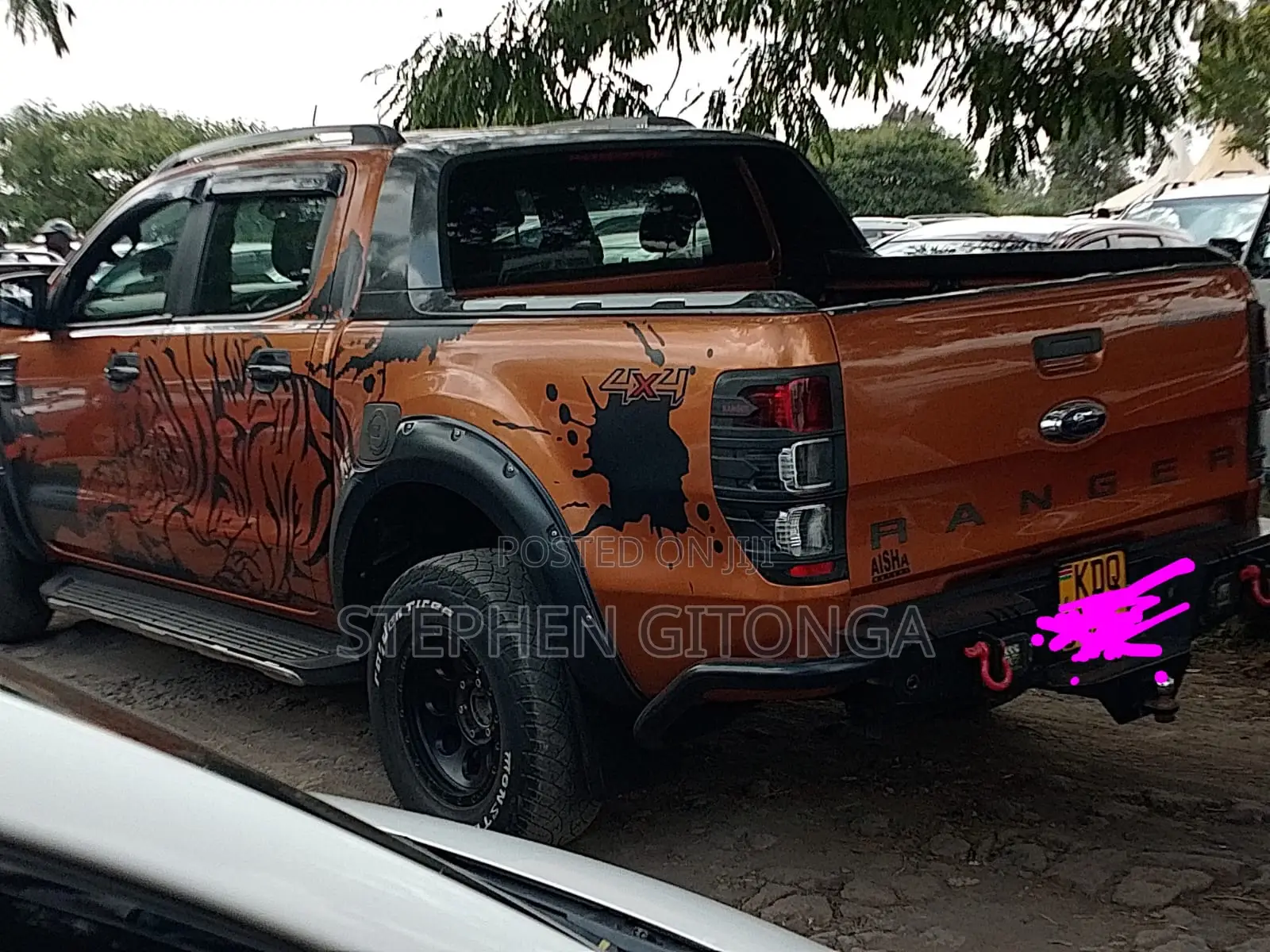 Ford Ranger Wildtrak 2016 Orange