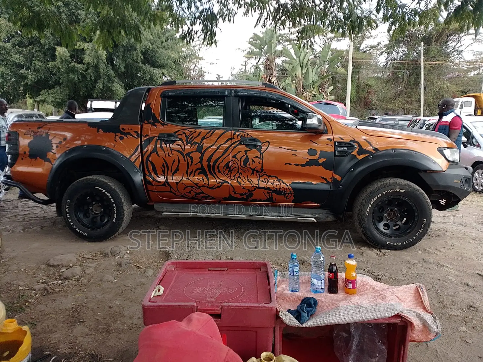 Ford Ranger Wildtrak 2016 Orange