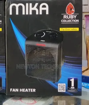 Mika Fan Heater, 1000w-2000w, Grey
Mh105g