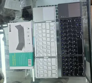 Three-Fold* Foldable Keyboard With Mouse Touchpad