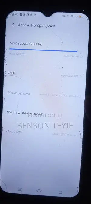 Vivo Y20 64 GB Silver