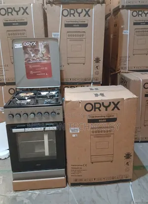 Mika Oryx Standing Cooker, 50cm X 60cm, 3 Gas Pool Jet Burners + 1