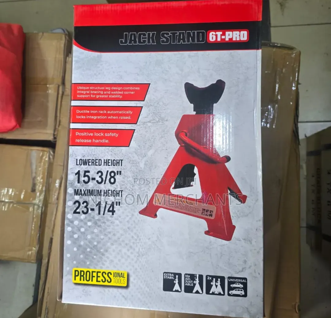 6ton Jack Stand /Ratcheting Automotive Jack Stands