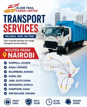 Transport Fcl Nairobi /Mombasa To East Africa Regions